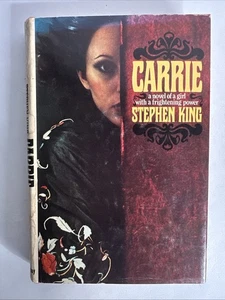 Carrie - Stephen King (1974, Hardcover) First Edition/BCE, HCDJ, Horror - Picture 1 of 6