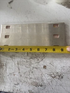 (Lot of 5)9-1/4”Lx3-3/4”x0.15”H 6 Hole Solid Copper Industrial Busbars - Picture 1 of 4