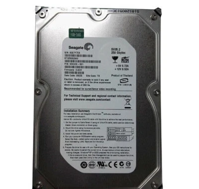 1pcs For Seagate ST3250820AV 250GB 7200RPM IDE PATA 3.5" Internal HDD Hard Drive - Image 1 of 3