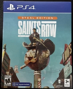 Saints Row Steal Edition PS4 mit PS5 Upgrade Sealed - Bild 1 von 2