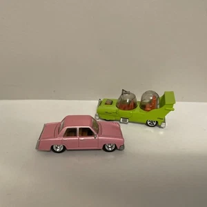 1/64 Hot Wheels The Simpsons Family Car Homer Special Edition Real Riders Lot - Picture 1 of 10
