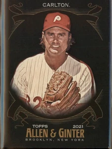 Steve Carlton - 2021 Topps Allen & Ginter X #145 Philadelphia Phillies - Picture 1 of 2