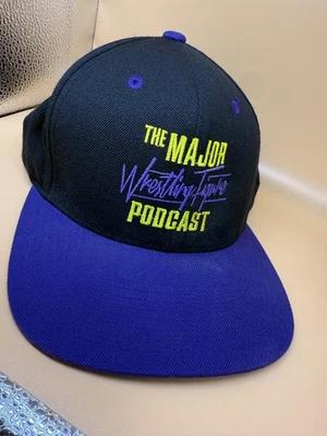 Boneco de luta livre The Major podcast chapéu boné Snap Back bordado masculino luta livre - Imagem 1 de 4
