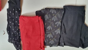 3 X Strumpfhosen und 1 x Strümpfe mit Muster, Gebraucht Gudrun Sjödén XL - Bild 1 von 5