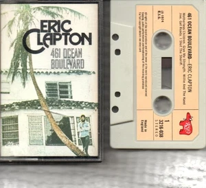 ERIC CLAPTON - 461 Ocean Boulevard - Cassette Tape Album *Paper Labels* - Picture 1 of 2