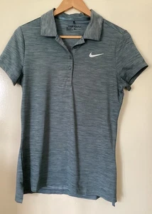 NEW WOMENS NIKE GOLF DRI-FIT SAGE POLO TEE SIZE M - Picture 1 of 5