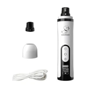 Dog Nail Grinder with Light Electric Pet Nail Trimmers for Paw Safe Grooming - Picture 1 of 8