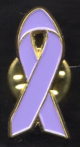 BREAST CANCER AWARENESS RIBBON PIN - Picture 1 of 1