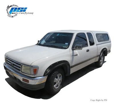 Pocket Bolt Style Fender Flares Fits Toyota T100 8'1" Fleetside 93-98 Paintable — 第 1/4 张图片