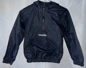 Members Only Sport Youth Navy Pullover Jacket Size 8 - Picture 1 of 9