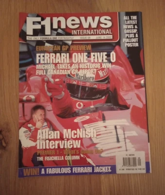 Formula One - F1 News Magazine - Allan McNish Interview - June 14 2002 - Issue 9 - Image 1 of 4
