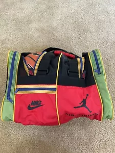 Sample Nike Air Jordan Duffle Bag Gym 1994 Color VTG Dream It Do It 90's 80s - Picture 1 of 15