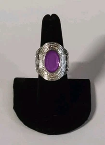 Paparazzi Calm And Classy Purple Ring - Picture 1 of 4