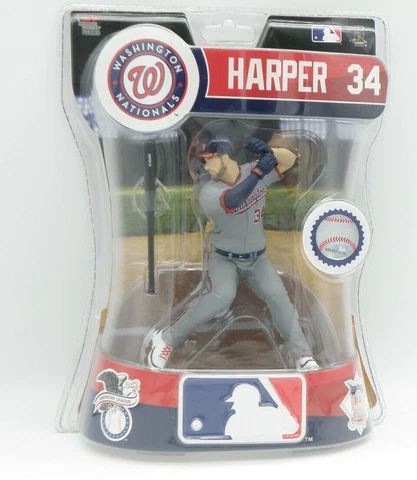 BRYCE HARPER Washington Nationals  Imports Dragon Figure MLB -  NEW - Sealed Cover