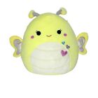 Squishmallow Nixie The Yellow Butterfly 11In Kellytoy Easter Gift Retired Plush
