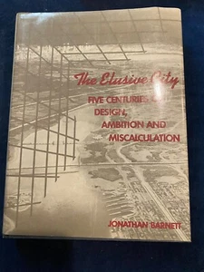 Elusive City by Jonathan Barnett (1986, Hardcover) - Picture 1 of 4