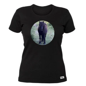 EAKS® Damen Girlie T-Shirt "Pferd / Horse" (Equus) Pferdeshirt Reiten Reitsport - Bild 1 von 4