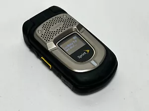 Kyocera DuraXT E4277 - Negro (Sprint) PTT 3G Resistente GPS Teléfono Abatible - PROBADO - Imagen 1 de 3