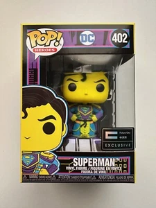 Funko pop #402 Superman Imperial Blacklight Limited Future City EXCLUSIVE Stick - Imagen 1 de 6