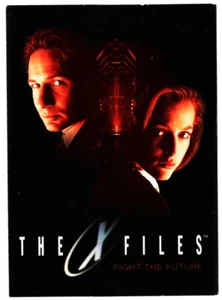 1998 Topps The X Files Movie Promo Fox Mulder Dana Scully #P1 (ex) - Picture 1 of 2