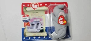 Righty the Elephant (2000) USA TY McDonald's Teenie BEANIE BABY In Packaging - Picture 1 of 2