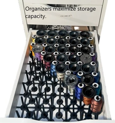 Organizador de hilo de coser bordado para cajones 11,5x16,5 IKEA Alex Floriani Foto 1 de 4