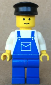 LEGO®-Minifigura Classic Town Trabajador en Mono Set 6693 Camión de Reciclaje - ovr015 - Imagen 1 de 2