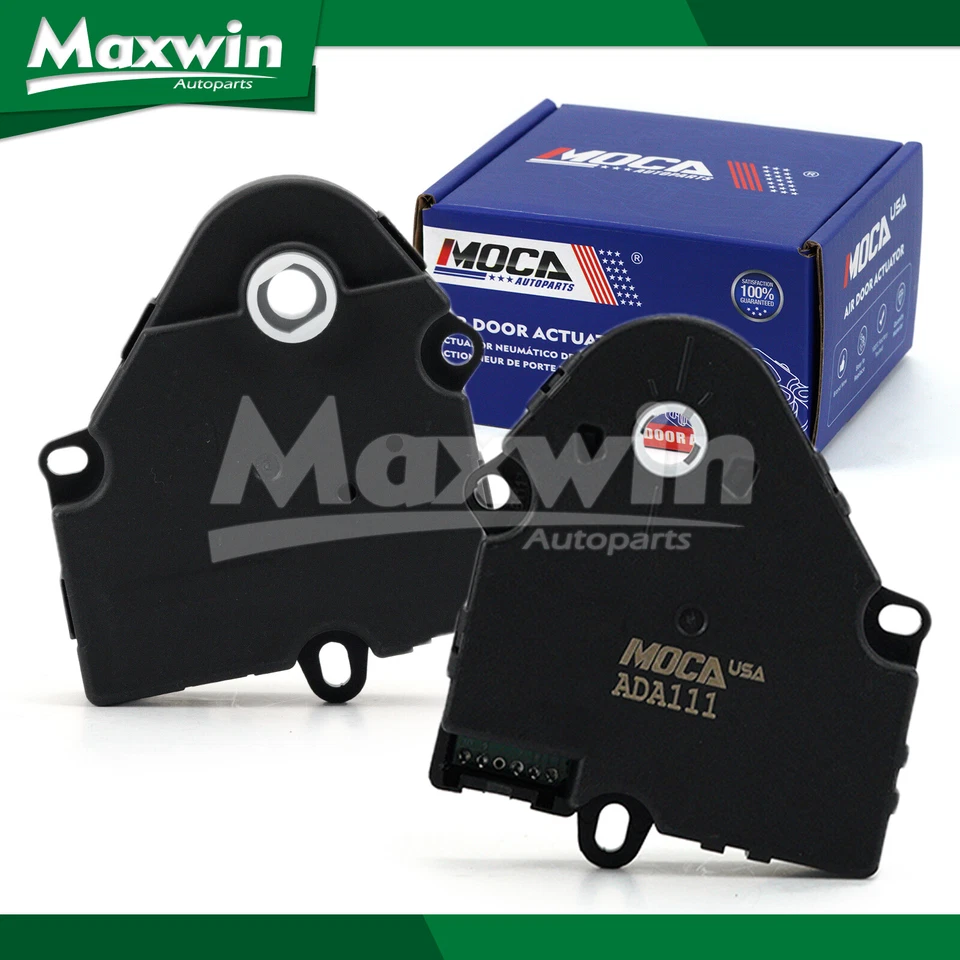 2x Atuador de porta mistura de ar HVAC ajuste Cadillac Chevrolet Suburban GMC 604-111 - Imagem 1 de 4