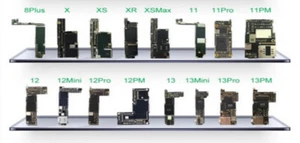 logic board Apple Iphone SE Xr Xs Max 11 12 13 14 plus pro ID lock Scheda madre - Zdjęcie 1 z 1