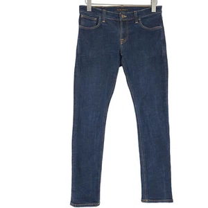 Nudie Vaqueros Hombre Long John Stretch Delgado Skinny Cp5 Talla W30 L30 - Imagen 1 de 9