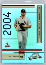2004  Playoff Absolute Memorabilia #180 Jim Edmonds 0463/1349