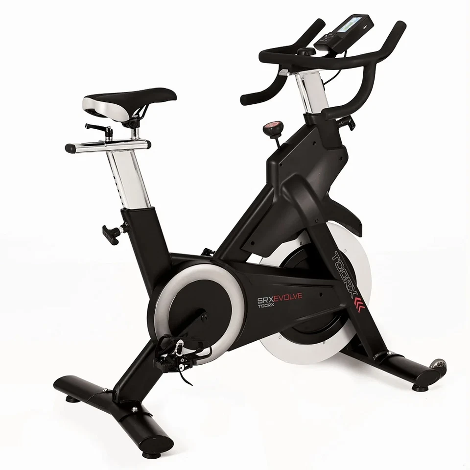 Toorx Gym bike SRX-EVOLVE HRC elettromagnetica con ricevitore wireless Nero