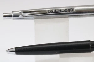 Vintage Scripto Wordmaster gebürsteter Stahl Kugelschreiber, CT (Original Mine) - Bild 1 von 4