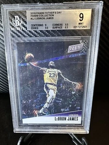 2019 Panini Father's Day - Panini Collection #LJ LeBron James /199 BGS 9 Lakers - Picture 1 of 8