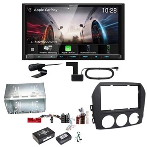 Kenwood DMX8021DABS Android Auto CarPlay Einbauset für Mazda MX-5 NC FL - Bild 1 von 1