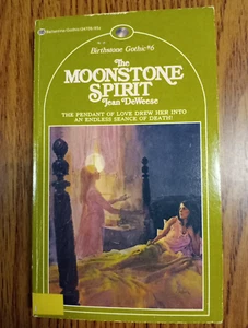 The Moonstone Spirit by Jean DeWeese (Birthstone Gothic #6) Vintage PB 1975 - Picture 1 of 10