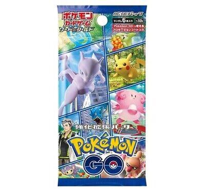 1pack Pokemon TCG Booster Pack  Pokemon GO  JAPANESE / 6 Cards Inculded • 3.99$