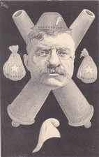 1e russo-japanese war caricature propaganda orens roosevelt