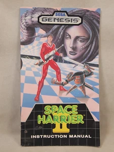 Space Harrier II (SEGA Genesis) Authentic MANUAL ONLY - Picture 1 of 6