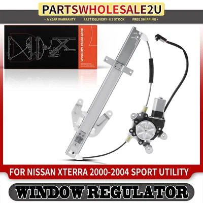 Regulador ventana conductor trasero izquierdo con motor para Nissan Xterra 2000 2001 2002-2004 Foto 1 de 4