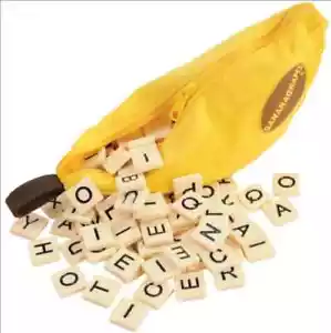 Bananagrams Crossword Family Fun Complete Game Word Play Letters Kids DIY - Picture 1 of 10