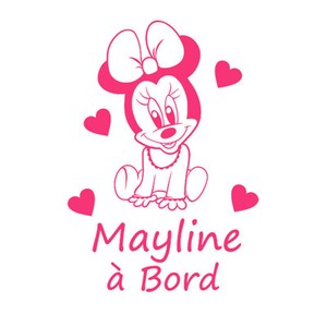 Stickers Minnie Bebe Ebay