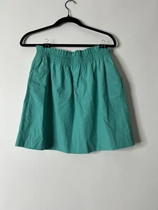 J. Crew Women Size 10 100% Cotton Classic Ruffle Mini Skirt Style 43836 - Picture 1 of 8
