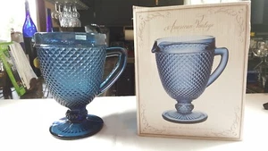 Brocca Godinger Silver Art Co American Vintage Collezione Belmont Beverage Blu - Foto 1 di 10