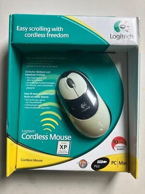Logitech cordless mouse RN67 PS/2 USB boxed NO RECEIVER - Image 1 of 4