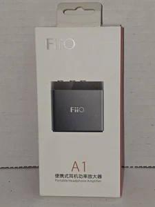 Amplificador de Auriculares Portátil FiiO A1 160 mAh - Plateado Nuevo En Caja - Imagen 1 de 3