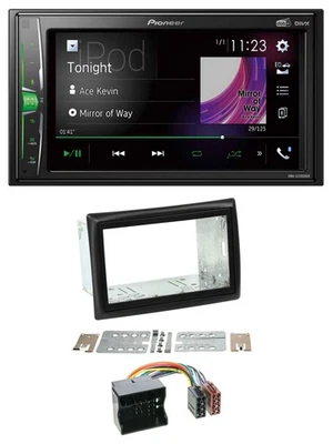 Pioneer 2DIN MP3 DAB USB Bluetooth Autoradio für Renault Megane 2009-2010 - Bild 1 von 4