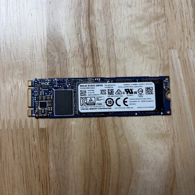 Toshiba 256GB SSD 100% Health KSG60ZMV256G M.2 2280 0VFR5T 保修 & 延长技术支持 — 第 1/2 张图片