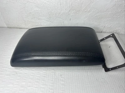 Cadillac DTS 2006-2011 consola central cuero negro reposabrazos tapa almacenamiento OEM Foto 1 de 4