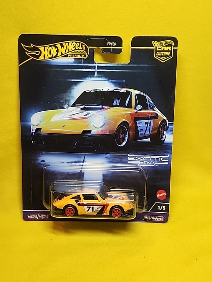 1/64 Hot Wheels Premium Car Culture Circuit Legends '71 Porsche 911 FPY86